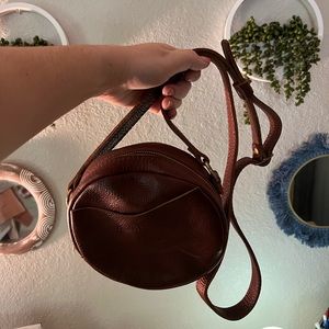 Portland Leather Company Circle Crossbody